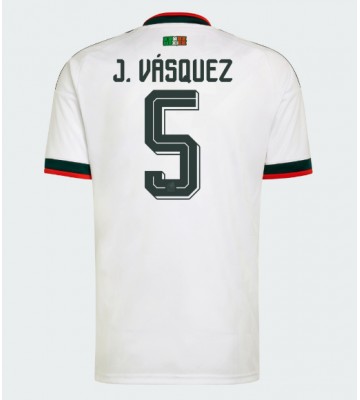 Mexiko Johan Vasquez #5 Replika Bortatröja VM 2026 Kortärmad